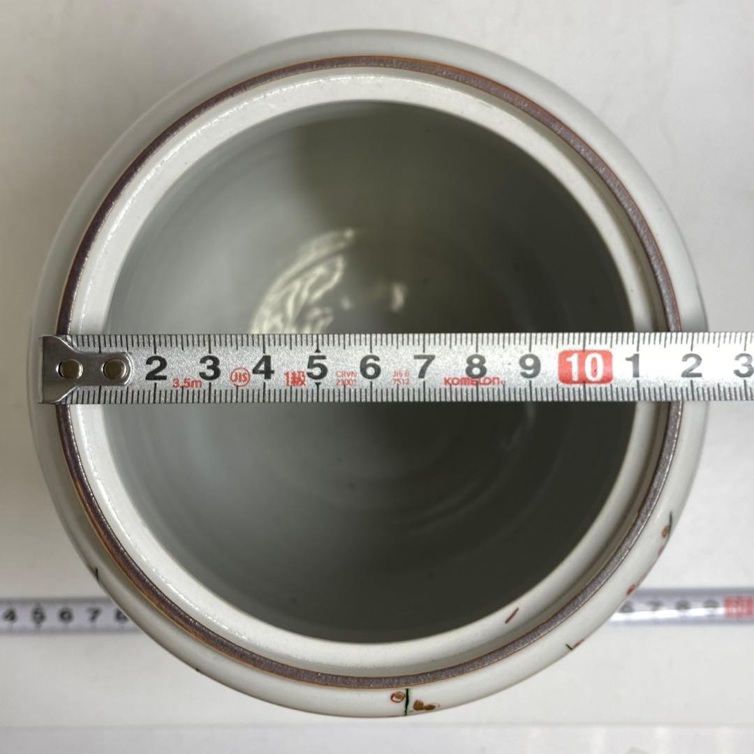 十一代 柿右衛門 水指 h18.5cm 東キ8-0123②