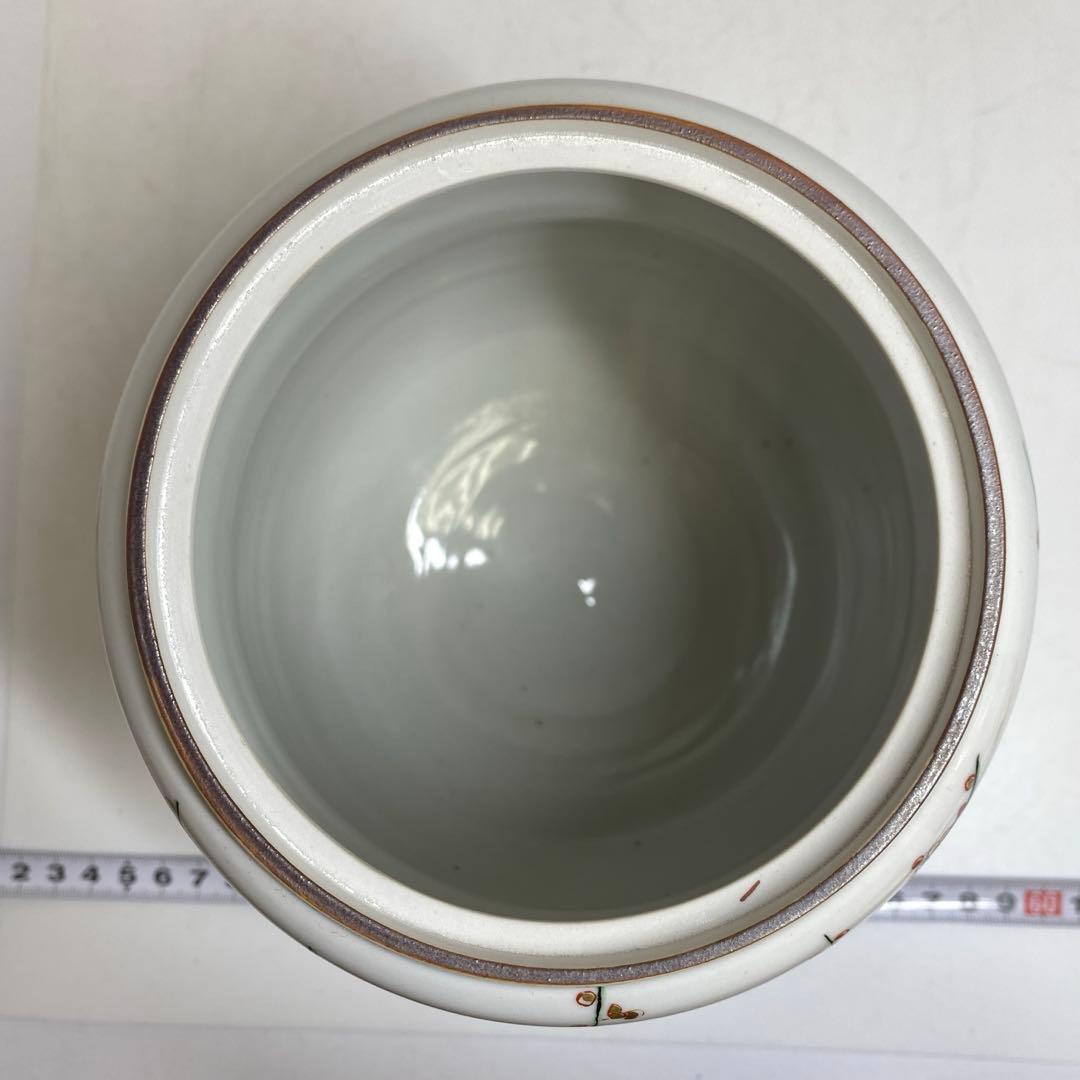 十一代 柿右衛門 水指 h18.5cm 東キ8-0123②