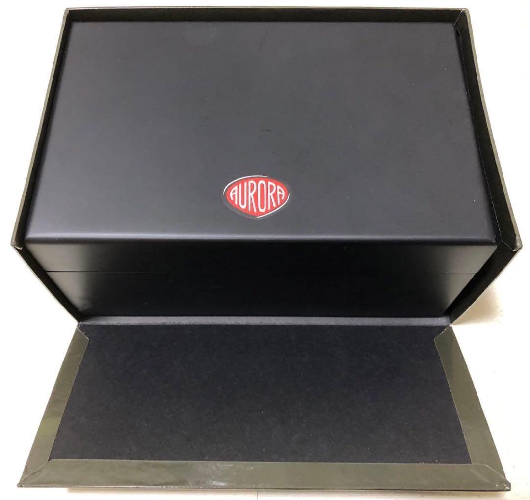 アウロラ　万年筆カレイドスコーピオ　ルーチェローザ　字幅M インク付き