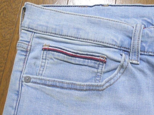 【大きい】38(US)100cmトミーヒルフィガーUSA限定デニムパンツ藍染伸縮