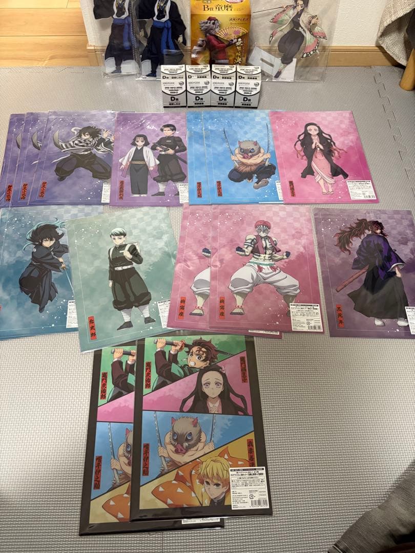 鬼滅の刃 アニプレックスオンラインくじ　童磨　フィギュア　アクスタ　ねんどろいど