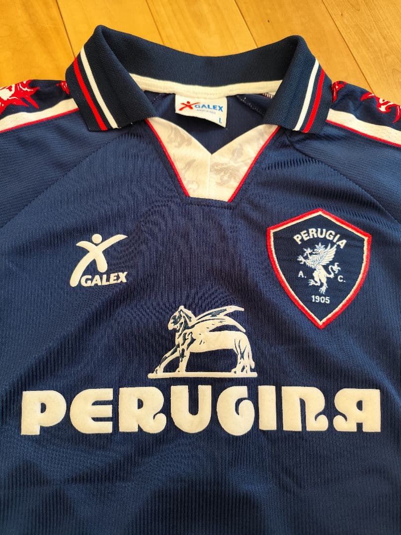 ペルージャ①　セリエＡ　イタリア　中田　日本代表　上下セット