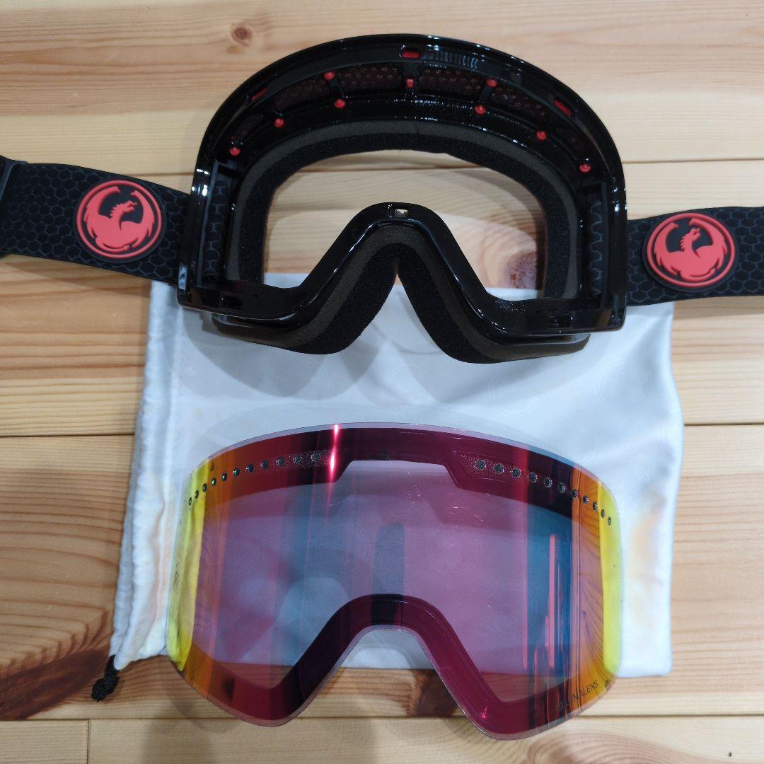 DRAGON　ドラゴン　NFX レッド/オレンジミラー