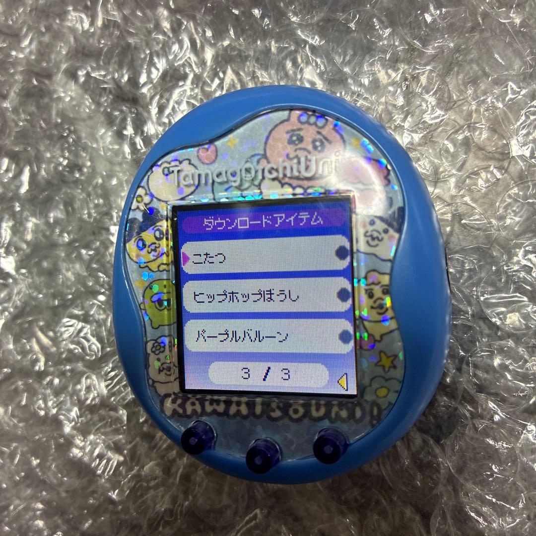 たまごっちユニ　ブルー　あのちゃんコラボ