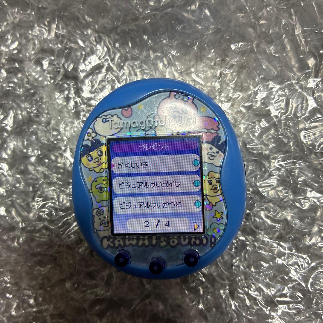 たまごっちユニ　ブルー　あのちゃんコラボ
