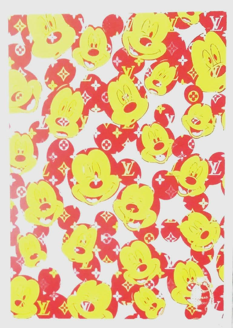 DEATH NYC ミッキーマウス（Mickey）アートポスター　未使用