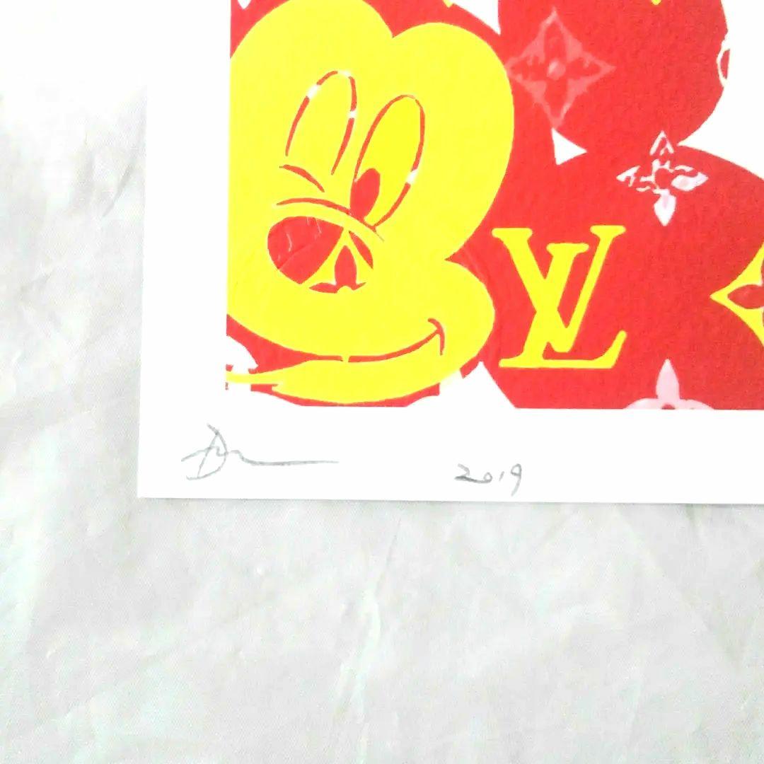 DEATH NYC ミッキーマウス（Mickey）アートポスター　未使用