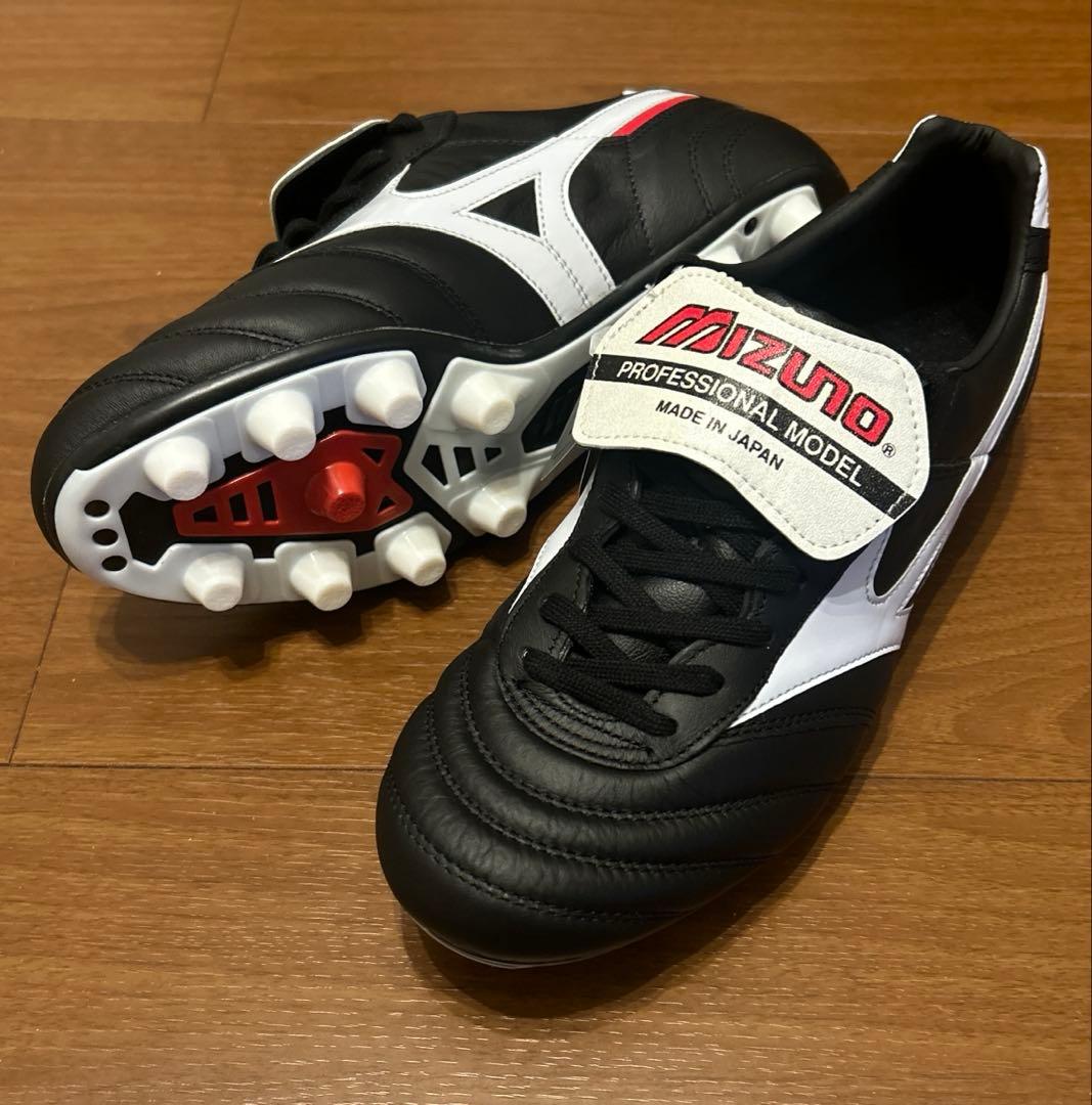 【新品未使用】MIZUNO MORELIA Ⅱ JAPAN ミズノモレリア 黒②