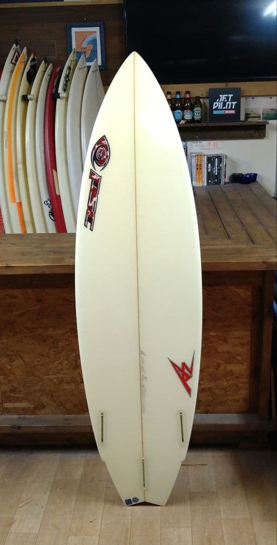 PSC サーフボード AZ 5'9\" PU futureプラグ(トライ)