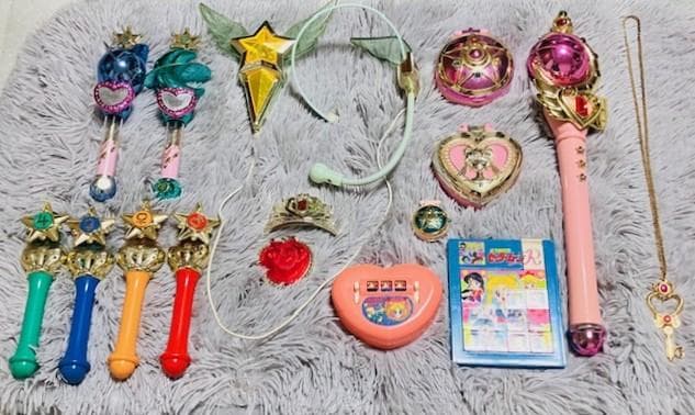 r*.様 レトロ セーラームーン おもちゃ 玩具 まとめ売り 16点
