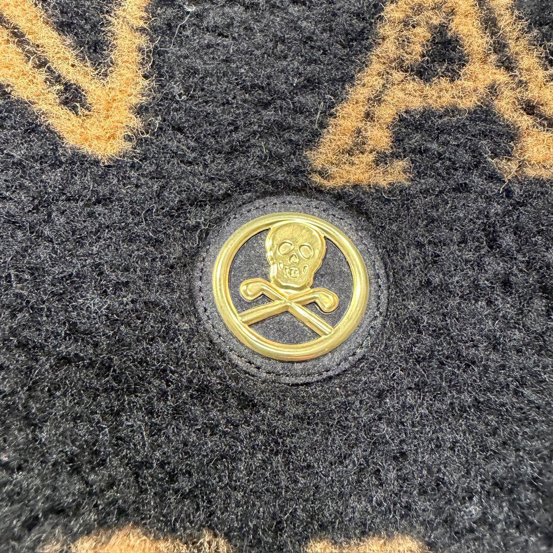 マークアンドロナ　ボアトレーナー　ゴルフウェア　ブラック　46