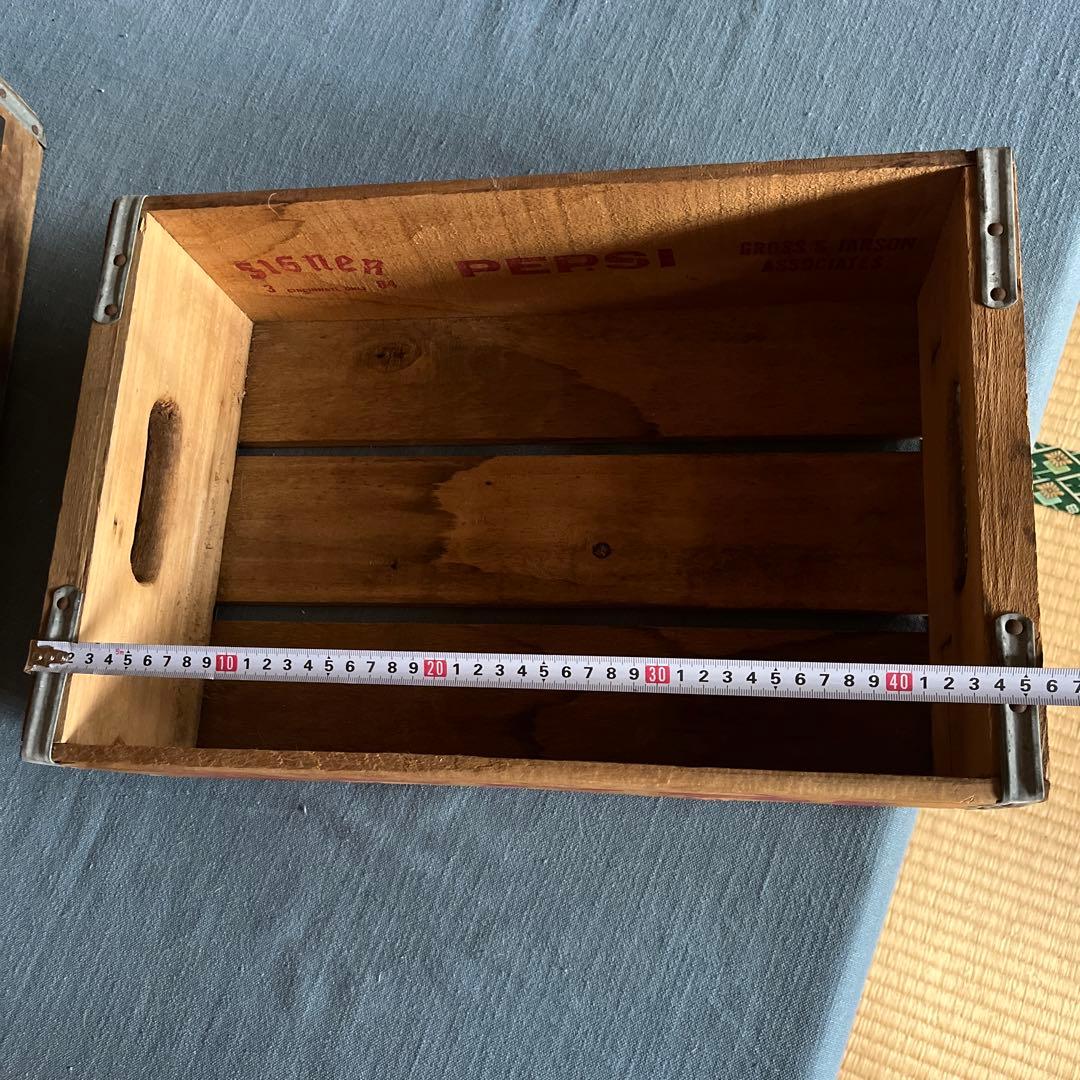 ※2/5までお値引※ PEPSI ペプシ アンティーク　木箱