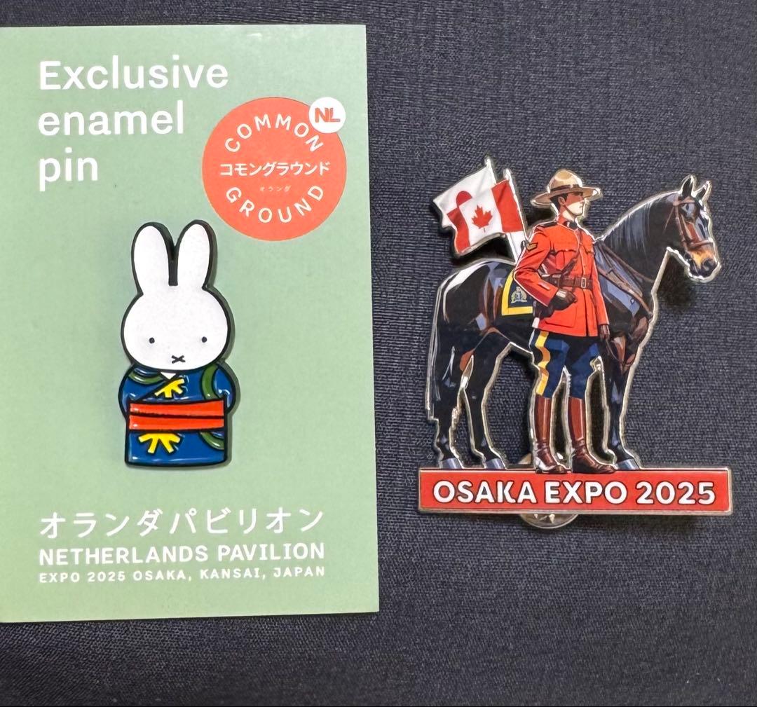 ☆大阪関西万博 EXPO2025 カナダ パビリオン 非売品 VIP ピンバッジ