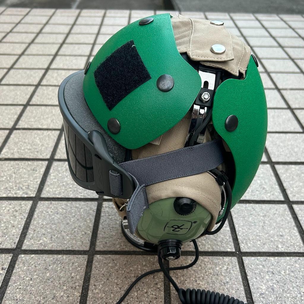 米軍　デッキクルーヘルメット　FLIGHT DECK　グリーン　ミリタリー ・２