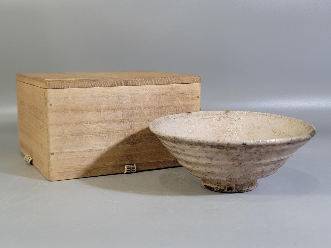 茶道具 古萩茶碗 時代物 古美術 DT453