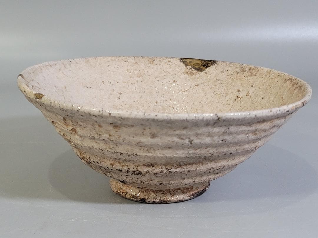 茶道具 古萩茶碗 時代物 古美術 DT453