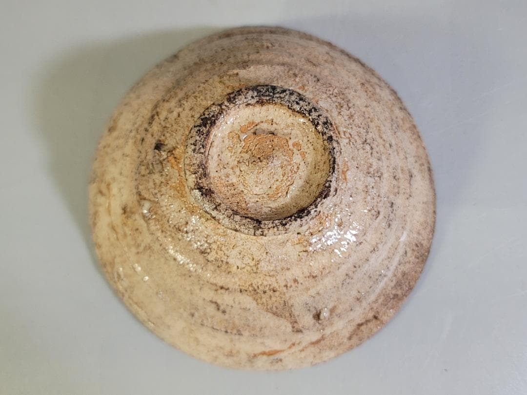 茶道具 古萩茶碗 時代物 古美術 DT453