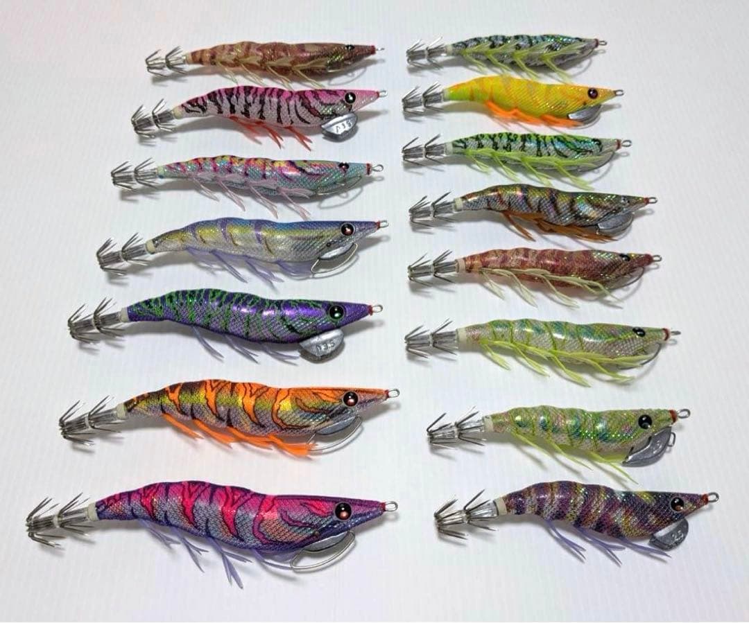 〈美品〉未使用あり エギ デュエル 15本　DUEL ラトル2.5号 3.0号