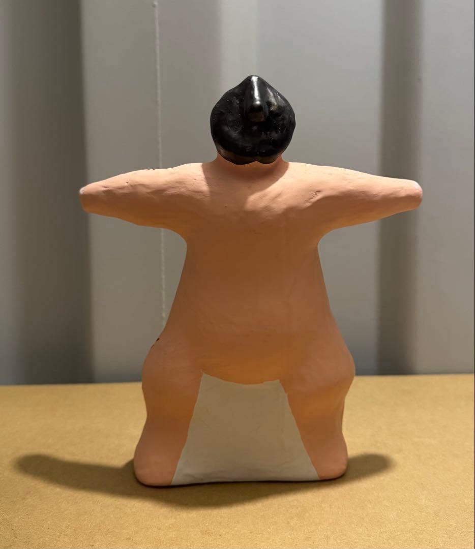 長門張子　角力　白鵬　横綱　民芸品　郷土玩具