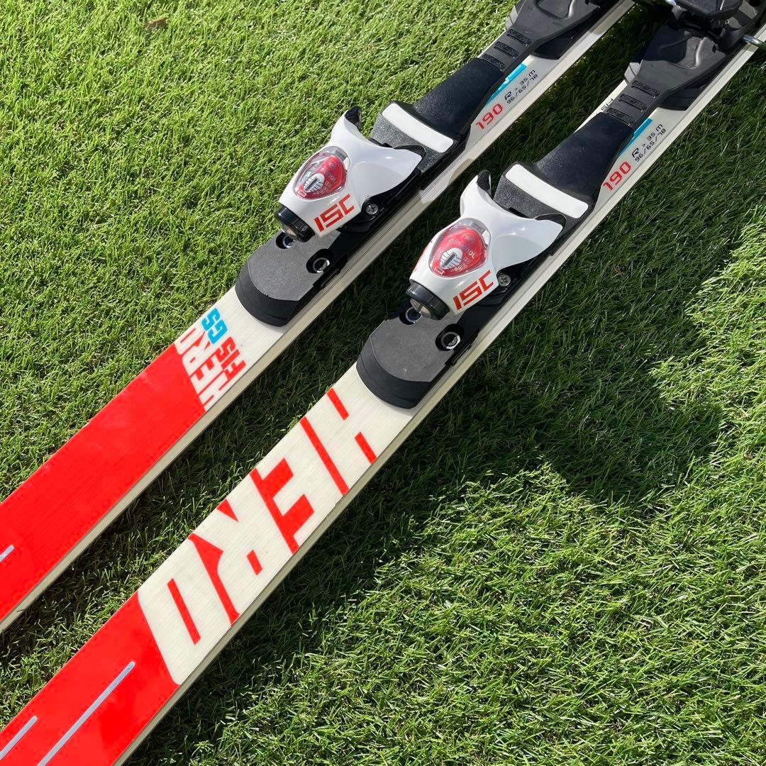 ロシニョール　HERO FIS GS　R35　スキー板ビンディングセット　190