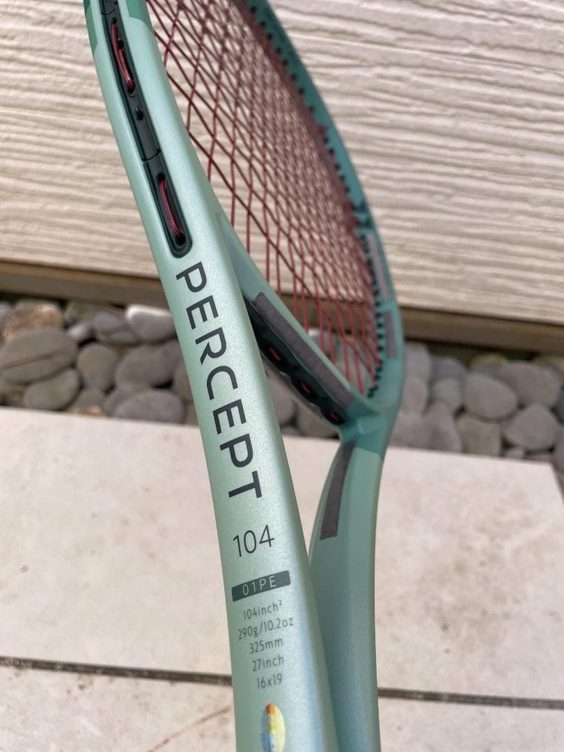 YONEX Percept 104　G2　玄人ウケする秀逸ラケット330g仕上げ