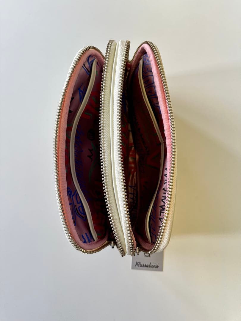 【新品未使用】ポーチ(縦:16cm横:29cmマチ:8cm) ラッセルノ1564