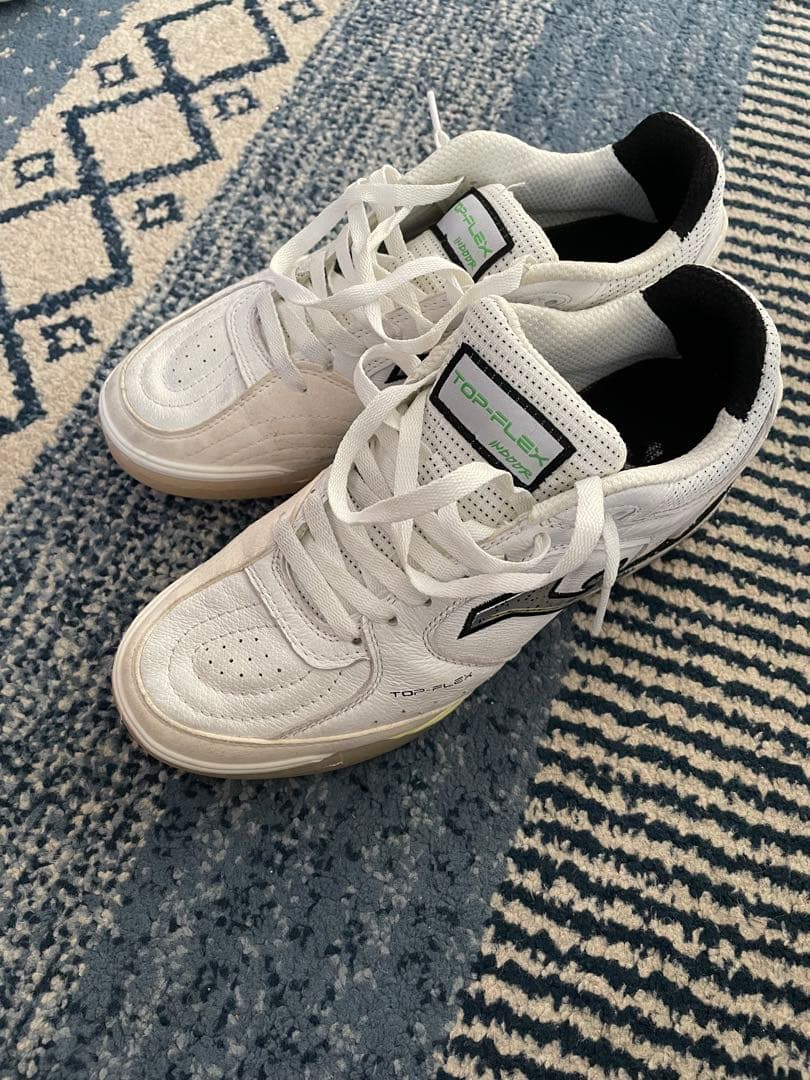 TOP-FLEX フットサルシューズ ホワイト