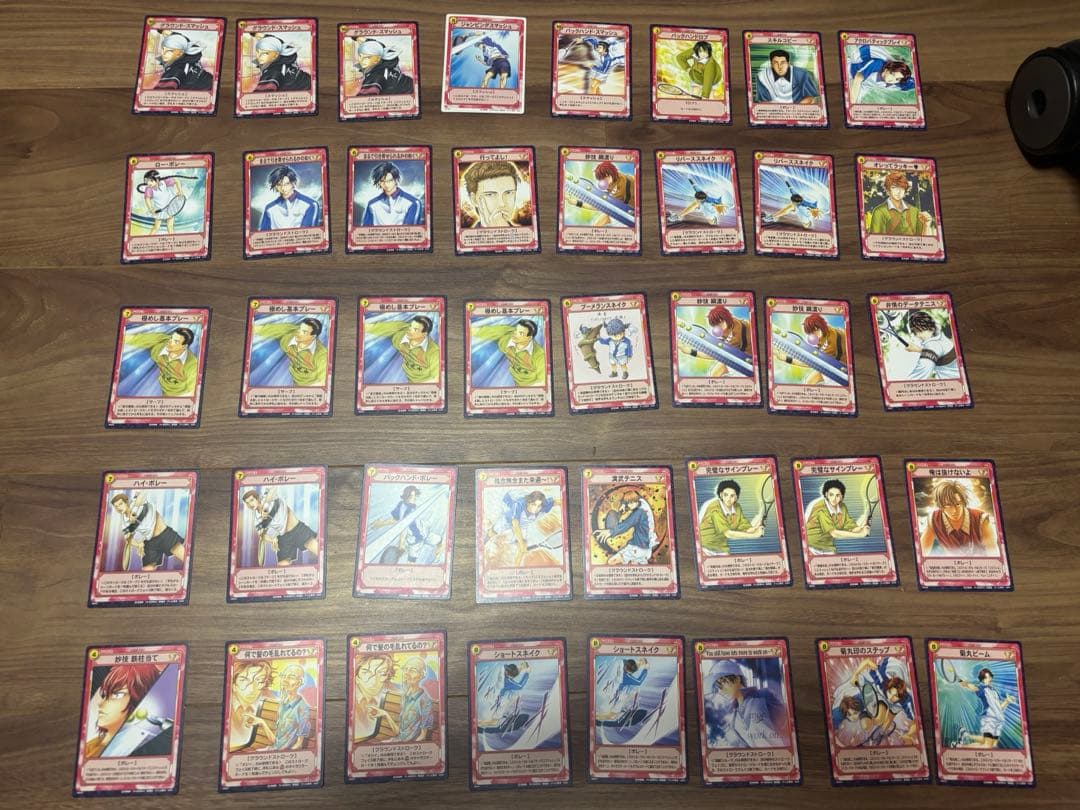 テニスの王子様　TCG まとめ売り　209枚(内レアカード28枚)