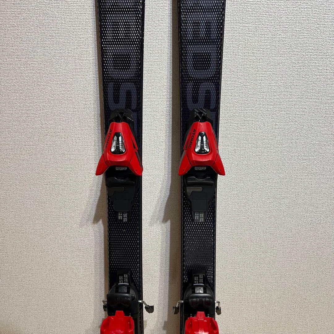 アトミック REDSTER JX 130cm キッズ スキー板 ストック 美品