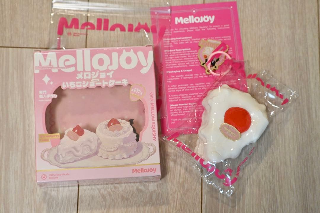 メロジョイ mellojoy ショートケーキ クリーミークリーム スライス