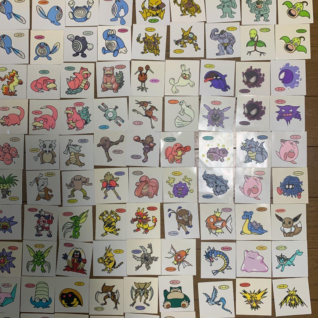 第一世代　ポケモンデコキャラシール