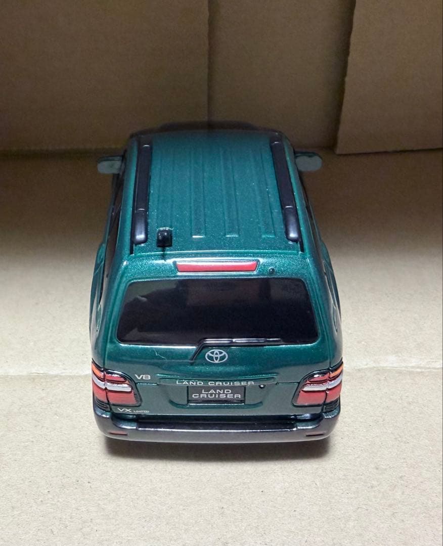 トヨタ ランドクルーザーHDJ100 ミニカー プルバックカー 激レア カラー