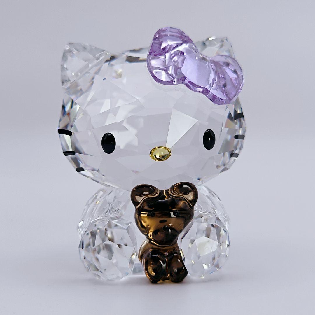 【箱付き】Swarovski クリスタル ハローキティ ベア 希少廃盤品