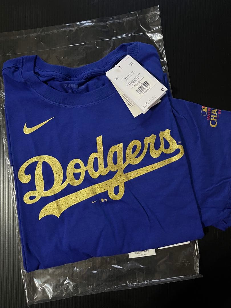 ドジャース ゴールドコレクション 2024年 ワールドシリーズ 優勝 Tシャツ