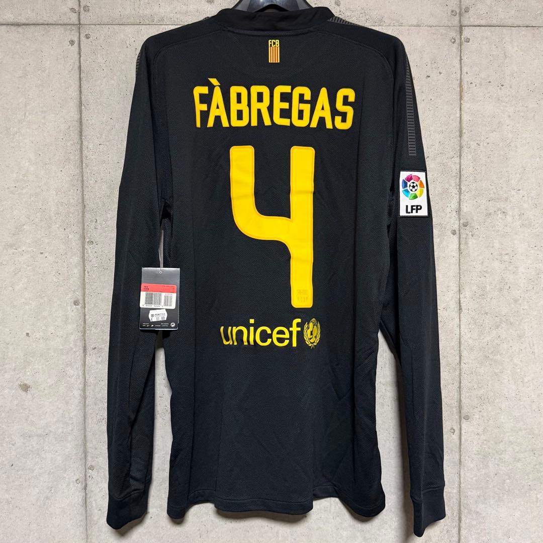 【新品/タグ付き】12/13 バルセロナFC ♯4 セスク【Lサイズ】3rd