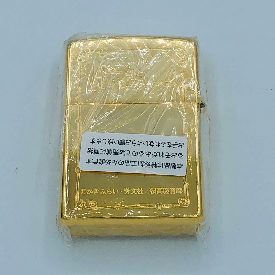 zippo けいおん 中野 梓 ゴールドバージョン 限定品