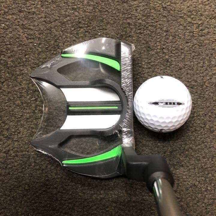 【左 新発売】極太グリップと大型ヘッドの安定感抜群のダイナミクスパター レフティ