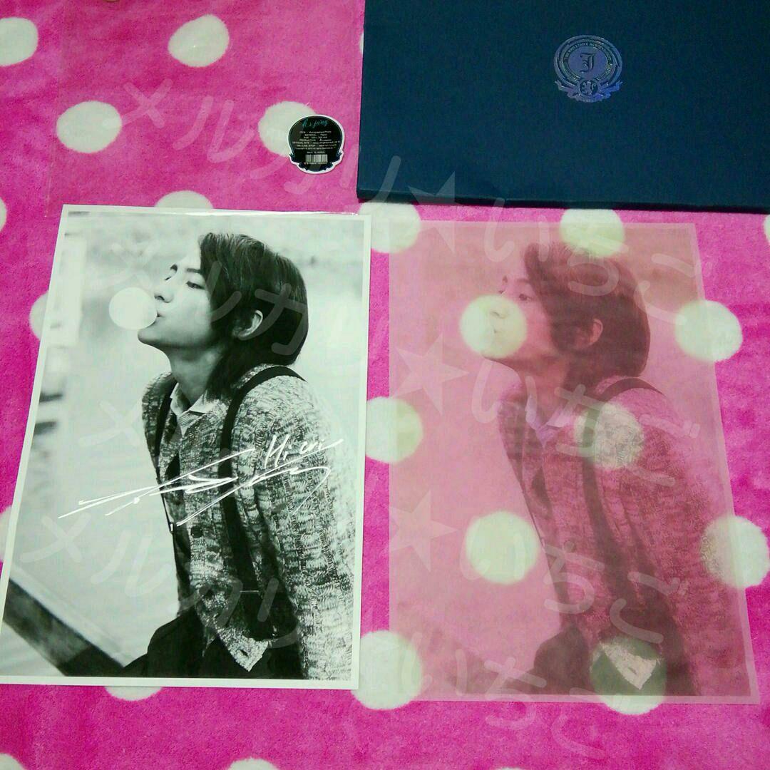 《842》チャングンソク  オートグラフフォト 直筆サイン入り写真