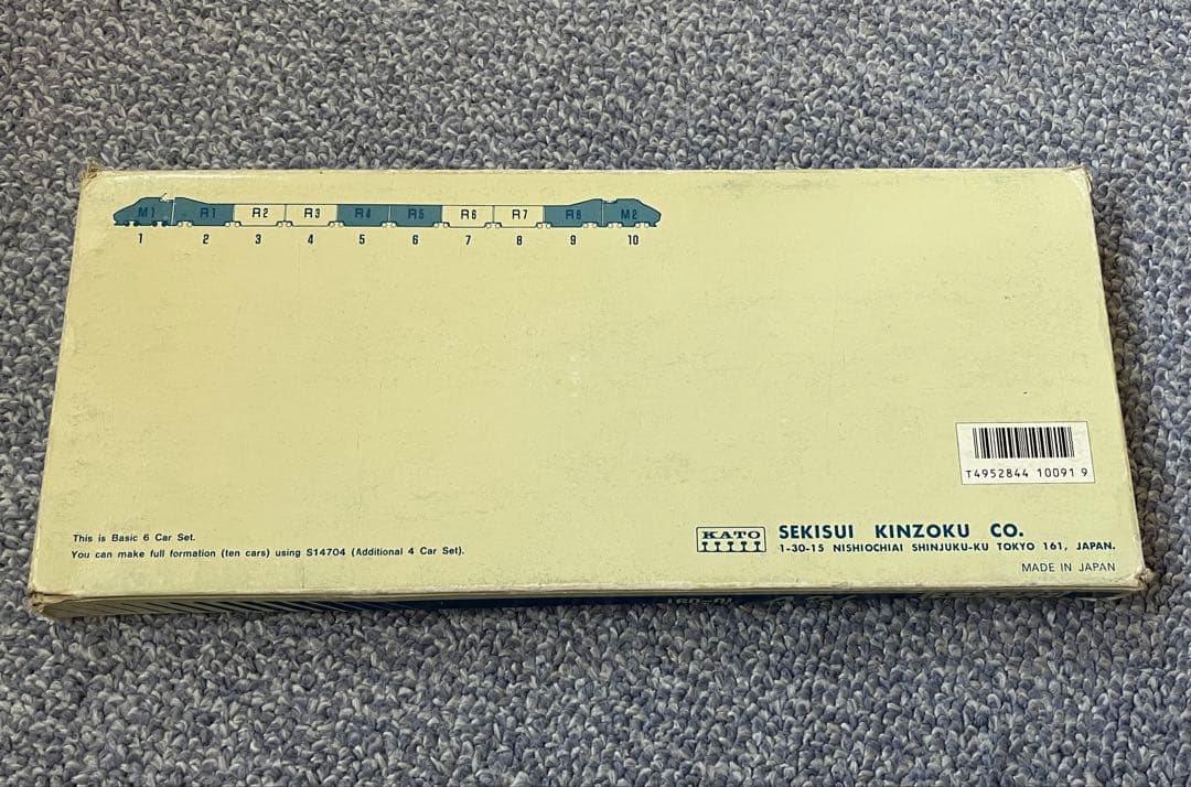 KATO TGV 10-091 6両セット Nゲージ