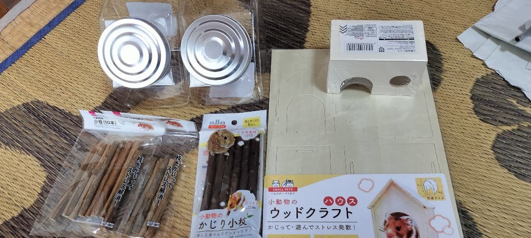 ルーミー60ハムスター飼育セット20点以上ガイド本3冊と五千円相当のヒーター付き