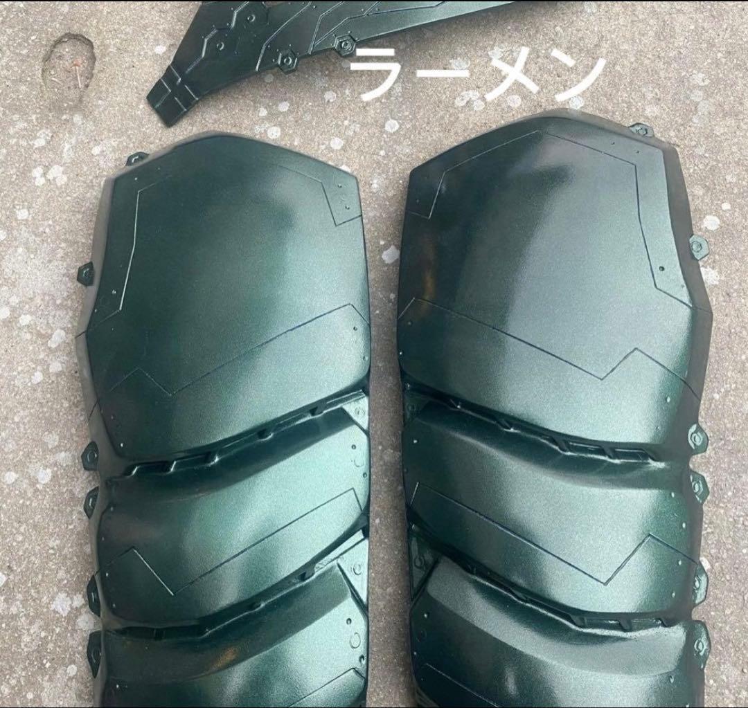 仮面ライダー アーマーパーツ ダークグリーン コスプレ 1/1 特撮ヒーロー