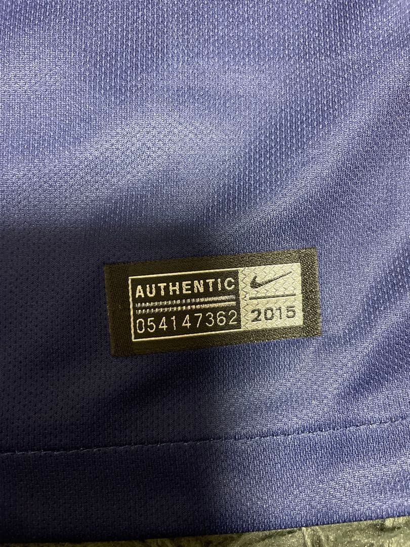 NIKE ナイキ　バルセロナ　バルサ　サッカー　ユニフォーム　シャツ 2015