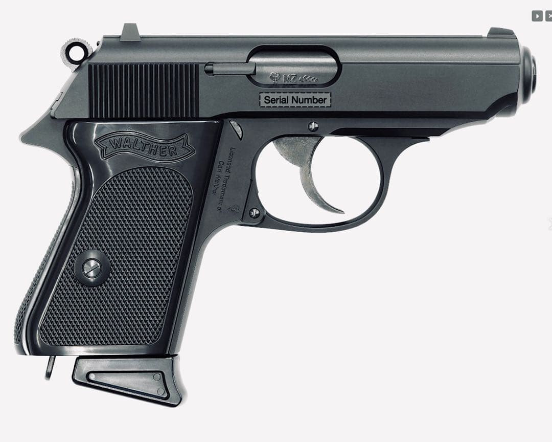 【完全新品・未開封】マルゼン ワルサーPPK ブローバック ブラック 最新ロット