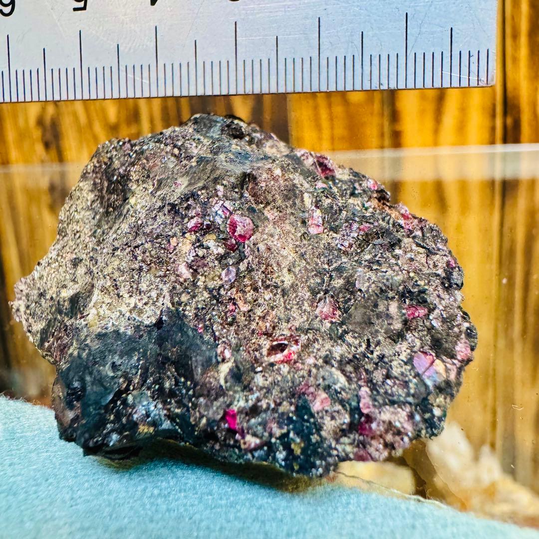 国産鉱物 パイロクスマンガン 愛知 ハイグレード クラスター