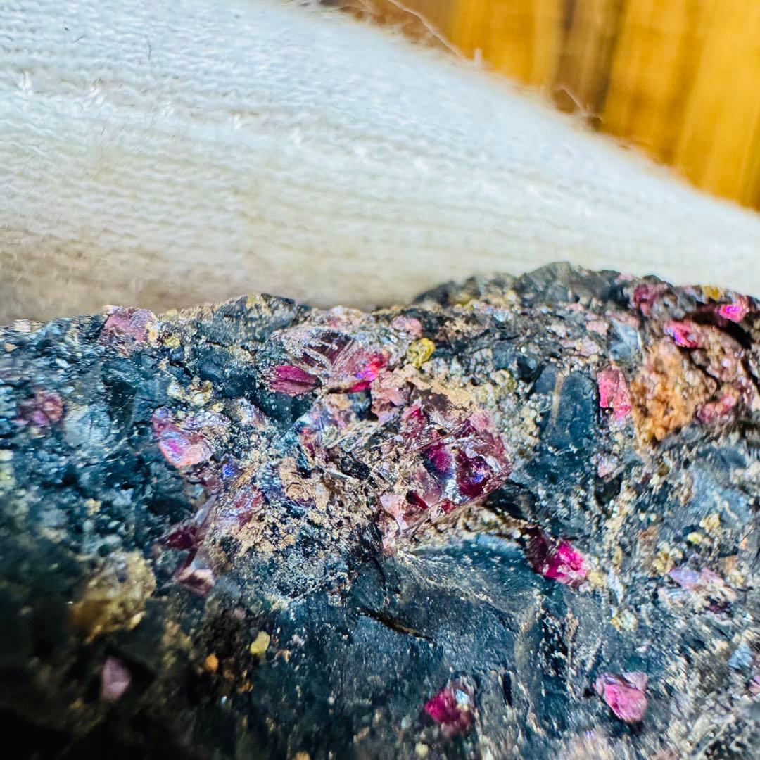 国産鉱物 パイロクスマンガン 愛知 ハイグレード クラスター