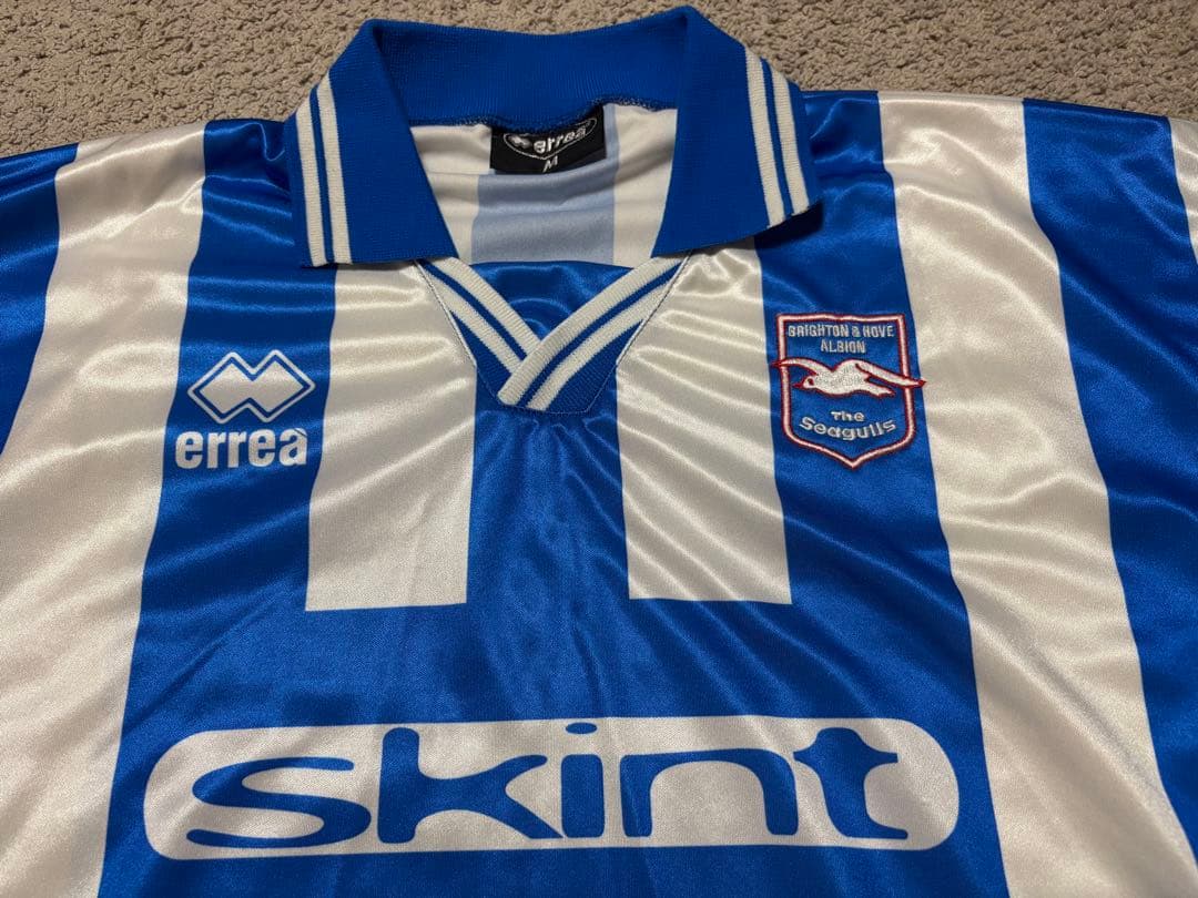 ブライトン　errea エレア　ヴィンテージ　ユニフォーム