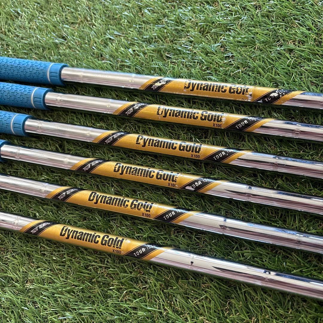 ‼️タイトリスト 712CB ダイミックゴールド ツアーイシュー X100 6本‼️