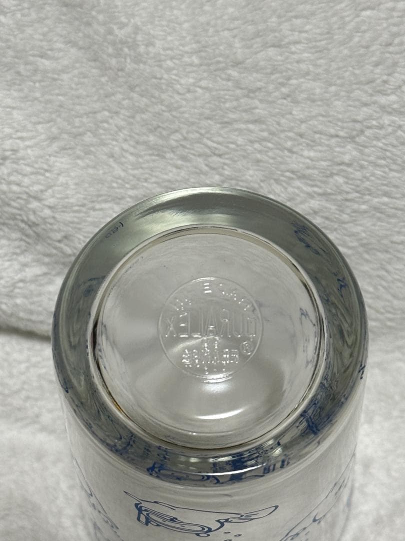 ナガノ 自分ツッコミくま ガラスコップ ヴィレヴァン コラボ