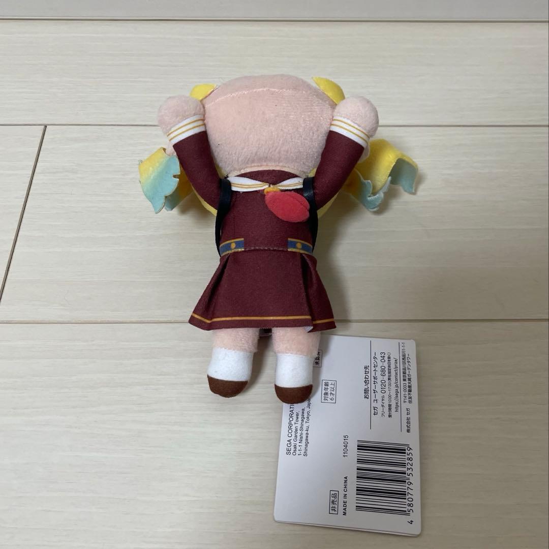 【新品未使用】蓮ノ空女学院 寝そべり ぬいぐるみ 当選品 大沢瑠璃乃