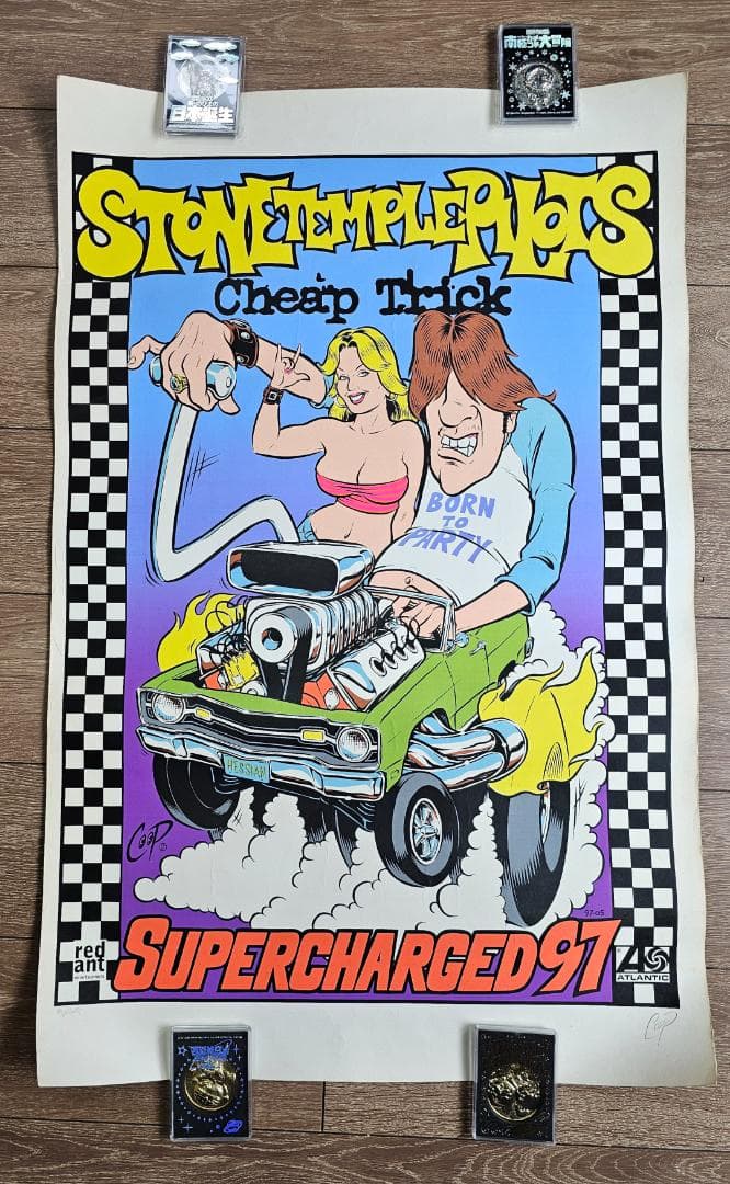 coopクープ シルクスクリーンポスター/シリアルナンバー&サイン入オリジナル